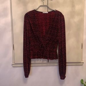 Zara Long Sleeved Going Out Shirt